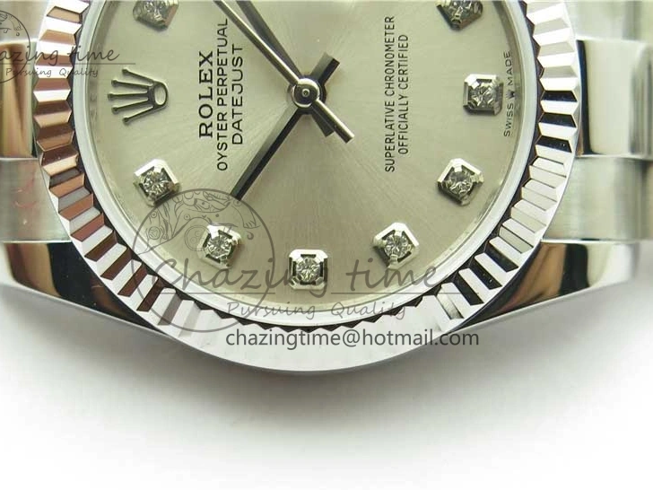 0214 Datejust 31mm 278271 SS BP Maker Best Edition Silver Crystal Dial on Oyster Bracelet Affordable 2745